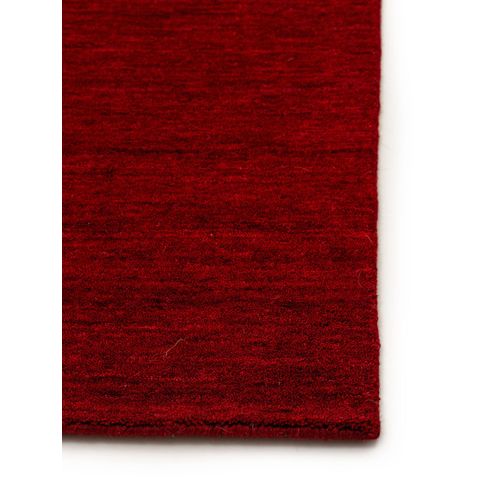 Tapis De Laine Jamal Rouge 250x350 Cm
