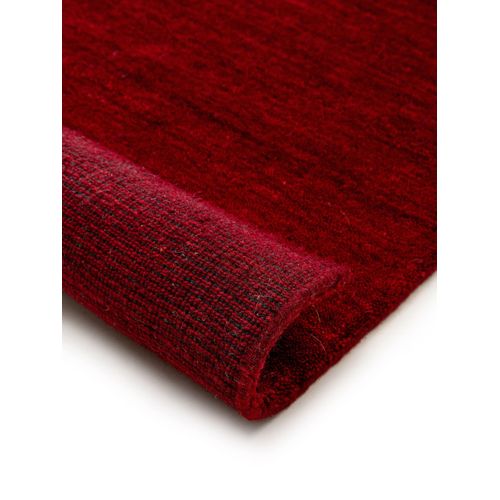 Tapis De Laine Jamal Rouge 250x350 Cm