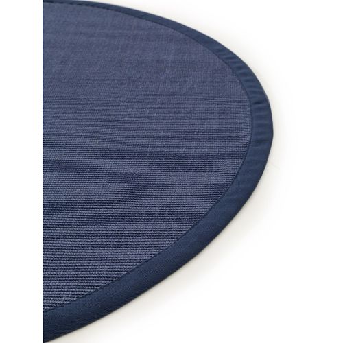 Tapis Sisal Sana Bleu 150 Cm Rond