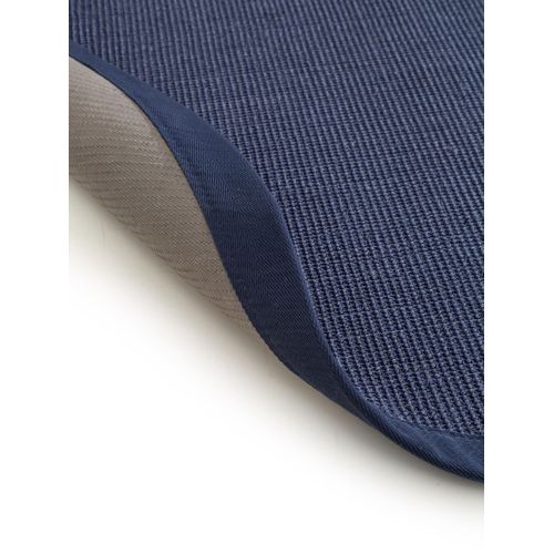 Tapis Sisal Sana Bleu 150 Cm Rond