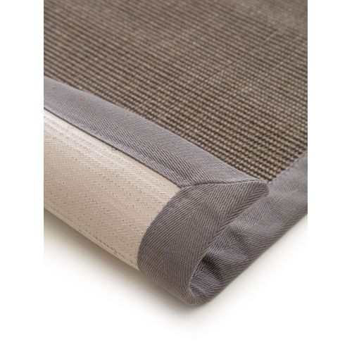 Tapis Sisal Sana Gris 200x200 Cm