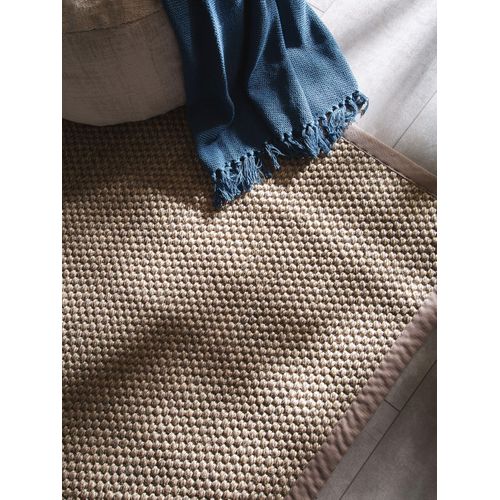 Tapis Sisal Greta Gris 150x150 Cm