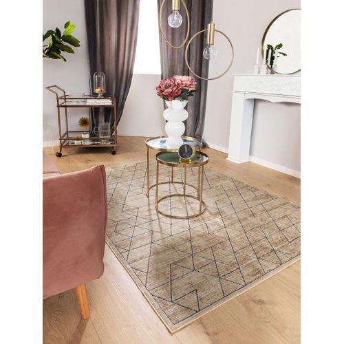 Tapis Daisy Crème 140x200 Cm