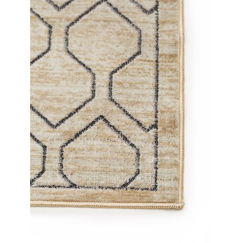 Tapis Daisy Crème 66x110 Cm