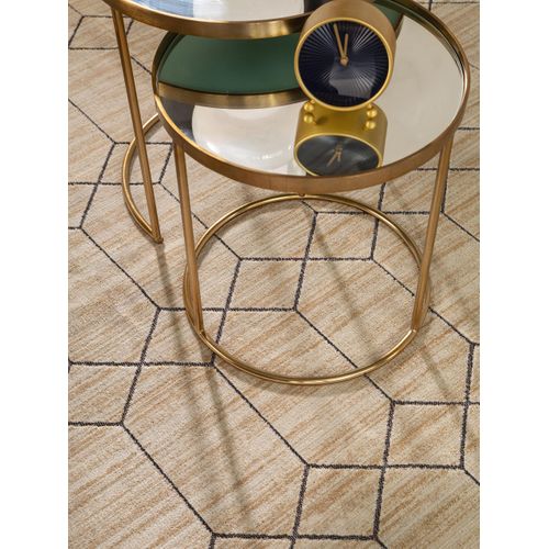 Tapis Daisy Crème 100x150 Cm