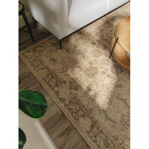 Tapis Tissé Plat Frencie Beige 160x235 Cm