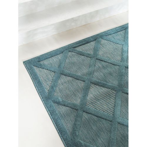 Tapis D'extérieur Et Intérieur Bonte Turquoise 1 200x290 Cm