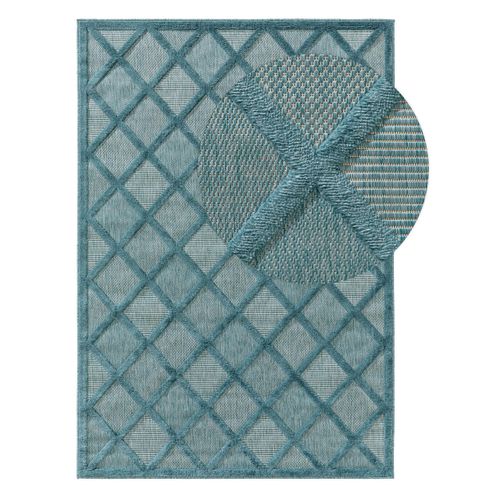 Tapis D'extérieur Et Intérieur Bonte Turquoise 1 200x290 Cm