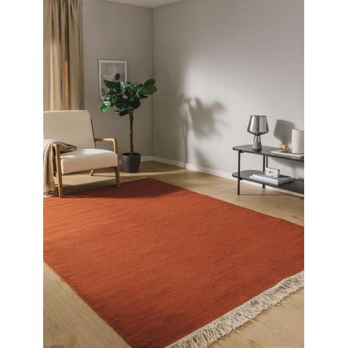 Tapis De Laine Liv Orange 170x240 Cm