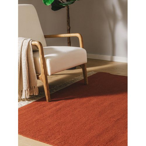 Tapis De Laine Liv Orange 170x240 Cm