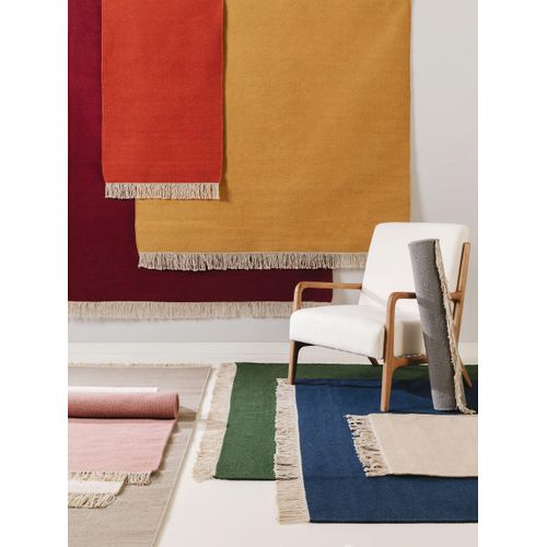 Tapis De Laine Liv Rose 80x150 Cm