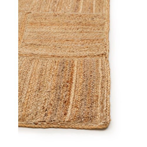 Tapis De Jute Jutta Marron Clair 60x100 Cm