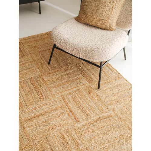 Tapis De Jute Jutta Marron Clair 60x100 Cm