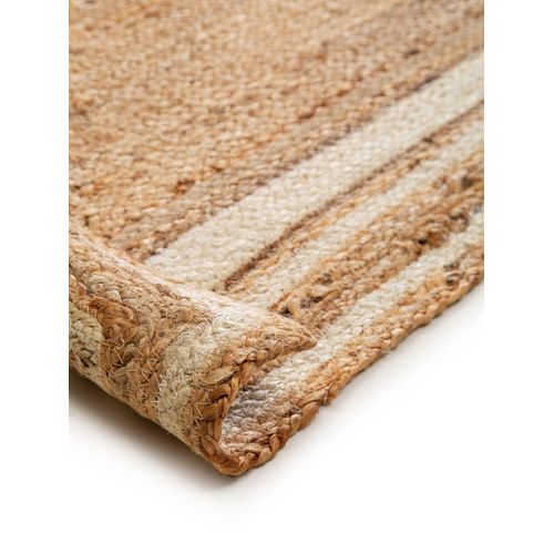 Tapis De Jute Jutta Blanc 120x170 Cm