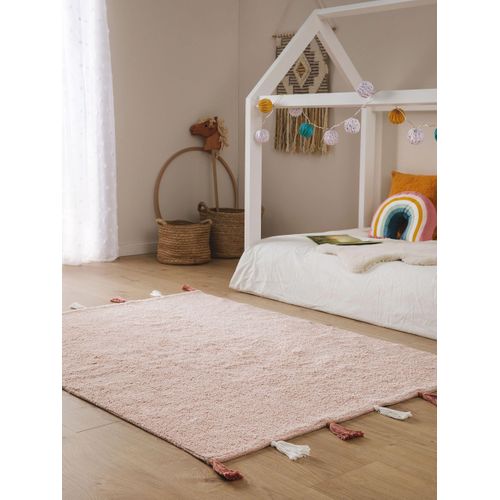 Tapis Lavables Pour Enfants Malu Rose 80x120 Cm