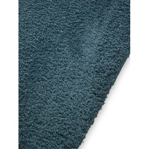 Tapis à Poils Longs Soda Bleu Foncé 160x230 Cm