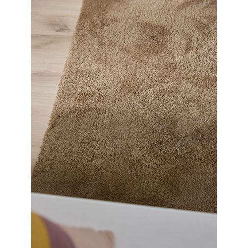 Tapis à Poils Longs Soda Beige 140x200 Cm