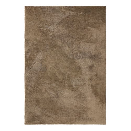 Tapis à Poils Longs Soda Beige 140x200 Cm