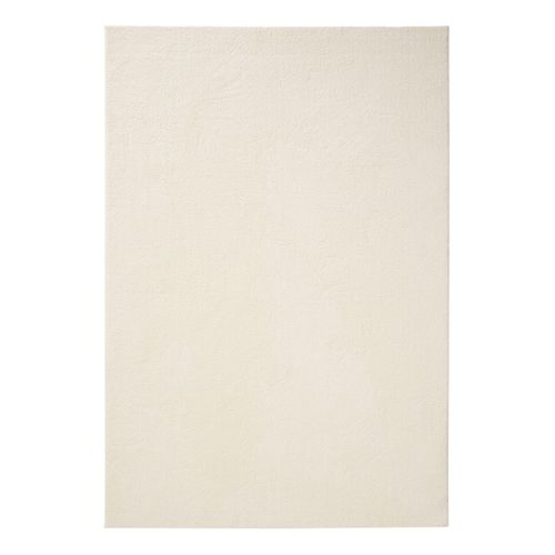 Tapis à Poils Longs Soda Blanc 140x200 Cm