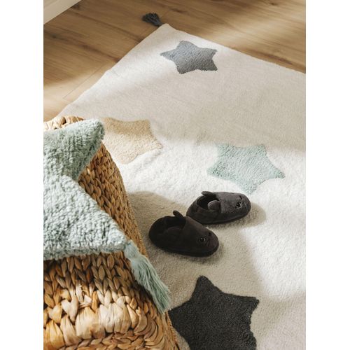 Tapis Lavables Pour Enfants Stars Multicouleur 80x120 Cm