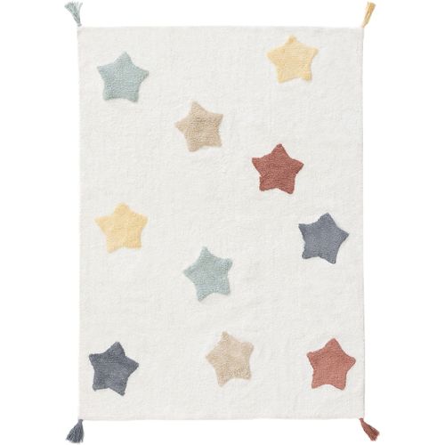 Tapis Lavables Pour Enfants Stars Multicouleur 80x120 Cm