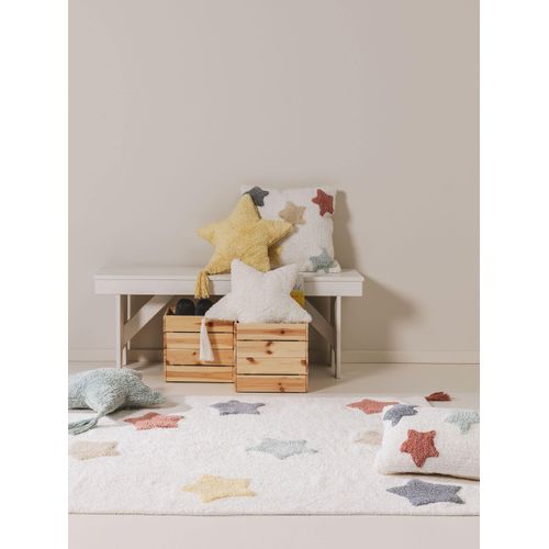 Tapis Lavables Pour Enfants Stars Multicouleur 80x120 Cm
