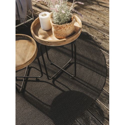 Tapis D'extérieur Et Intérieur Nandi Noir 1 160x230 Cm