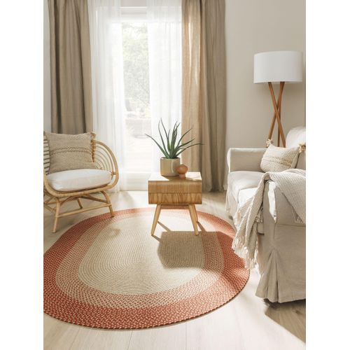 Tapis D'extérieur Et Intérieur Nandi Terracotta 140x200 Cm