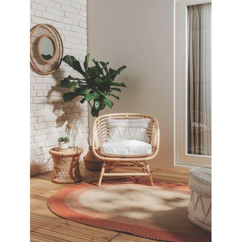 Tapis D'extérieur Et Intérieur Nandi Terracotta 140x200 Cm