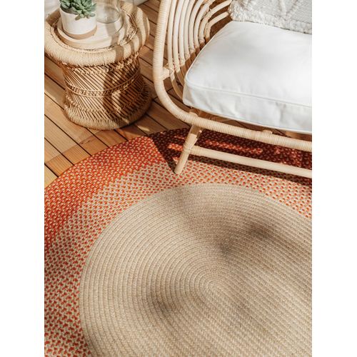 Tapis D'extérieur Et Intérieur Nandi Terracotta 140x200 Cm