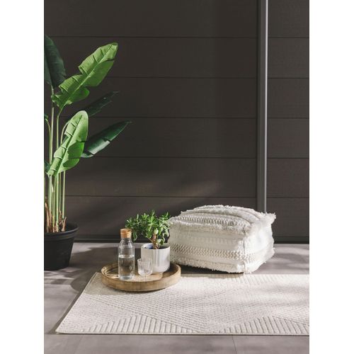 Tapis De Couloir Extérieur Et Intérieur Mars Crème 1 80x240 Cm