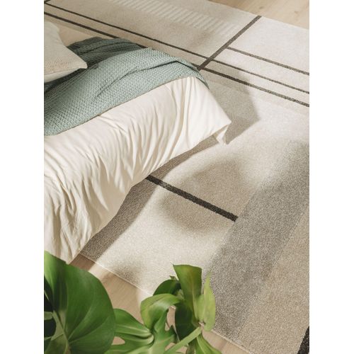 Tapis Ida Crème/anthracite 80x150 Cm