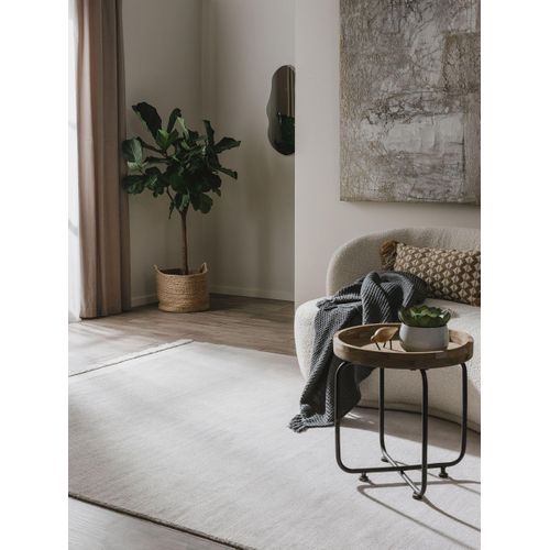 Tapis Fabriqué à Partir De Matériaux Recyclés Jade Gris Clair 120x170 Cm