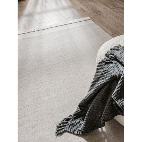 Tapis Fabriqué à Partir De Matériaux Recyclés Jade Gris Clair 120x170 Cm