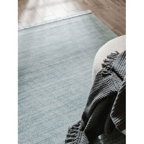 Tapis Fabriqué à Partir De Matériaux Recyclés Jade Turquoise 120x170 Cm