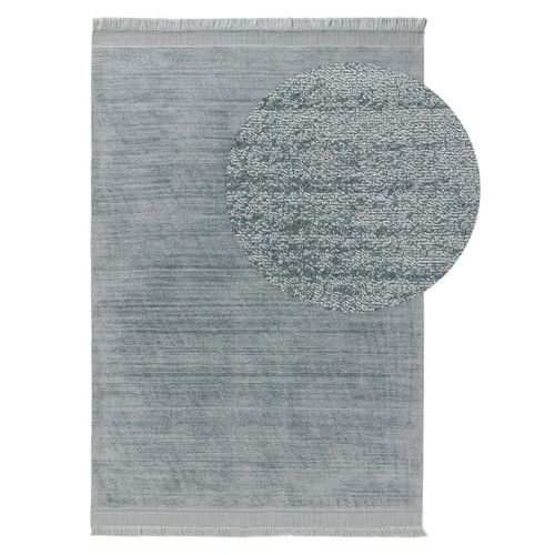 Tapis Fabriqué à Partir De Matériaux Recyclés Jade Turquoise 120x170 Cm