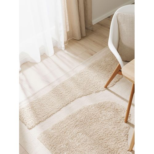 Tapis En Coton Isla Beige 120x170 Cm