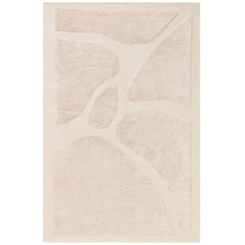 Tapis En Coton Isla Beige 120x170 Cm