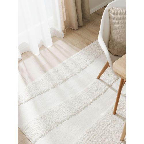 Tapis En Coton Isla Crème 2 200x300 Cm