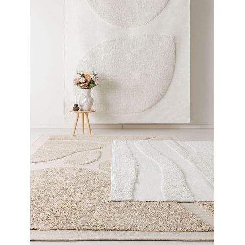 Tapis En Coton Isla Crème 2 200x300 Cm