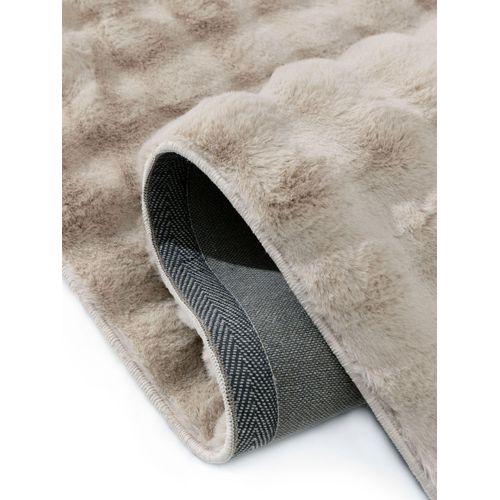 Tapis De Fourrure Dave Beige 120x170 Cm