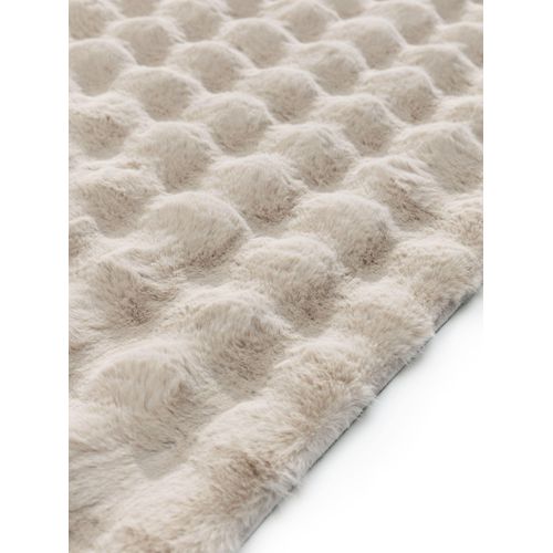 Tapis De Fourrure Dave Beige 120x170 Cm