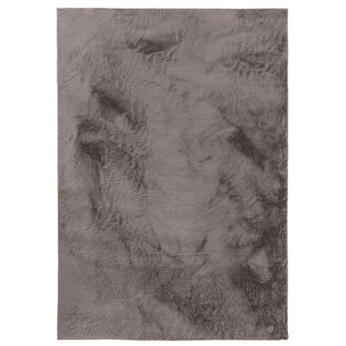 Tapis En Fausse Fourrure Furry Gris 160x230 Cm
