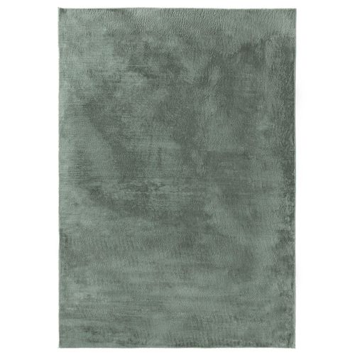 Tapis En Fausse Fourrure Furry Vert 120x170 Cm