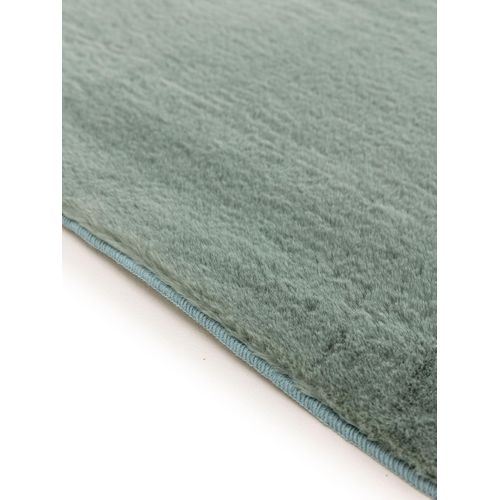 Tapis En Fausse Fourrure Furry Vert 80x150 Cm