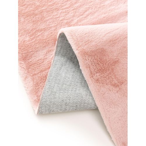 Tapis En Fausse Fourrure Furry Rose 140x200 Cm
