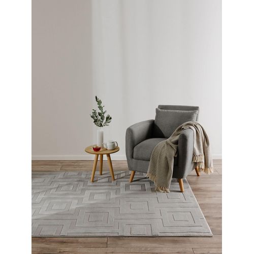 Tapis Claire Gris 140x200 Cm