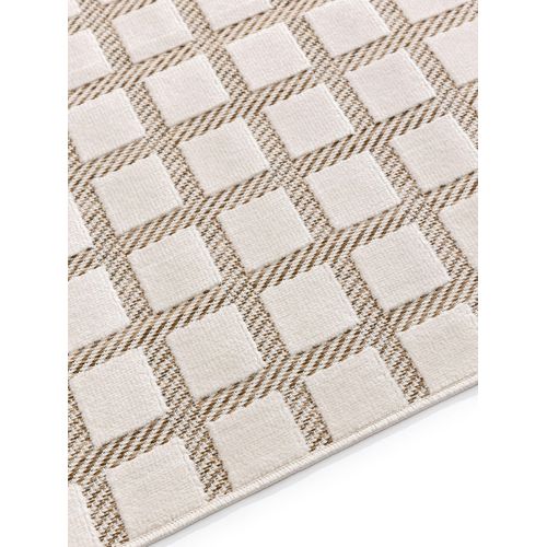 Tapis D'extérieur Et Intérieur Kaleo Crème/beige 80x300 Cm