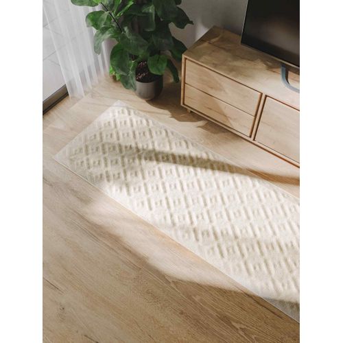 Tapis Leo Crème 80x250 Cm