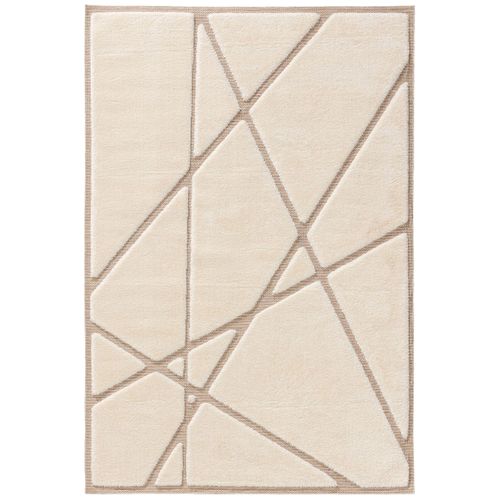 Tapis Elvy Crème/beige 140x200 Cm